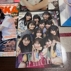 日向坂、乃木坂の雑誌とクリアファイルセット差し上げます！の画像
