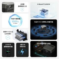 【本日終了】EcoFlow RIVER 2 Pro 768Wh + 160W ポータブル電源 ソーラーパネル セットの画像