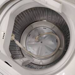 【愛品倶楽部柏店】 YAMADA SELECT (ヤマダセレクト) 2022年製 4.5kg 全自動洗濯機 YWM-T45H1 忙しい朝にも便利! 時短洗濯 最短10分の画像
