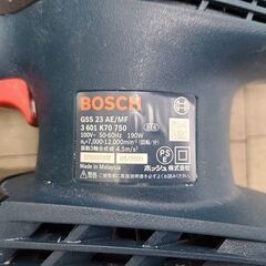 J6320　BOSCH　ボッシュ　吸塵オービタルサンダー　GSS 23AE/MF　簡易クリーニング済【リユースのサカイ柏店】参考価格18,000円の画像
