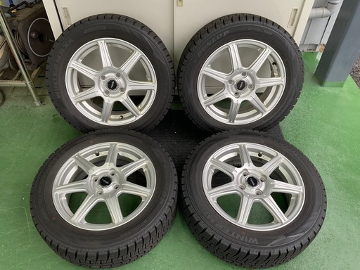 185/60R15  スタッドレス　ほぼ新品アルミ付き