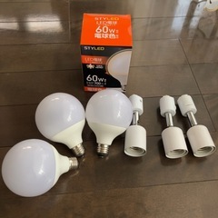 高級 ボール電球 LED 電球色 アジャスター付き 3個セット　