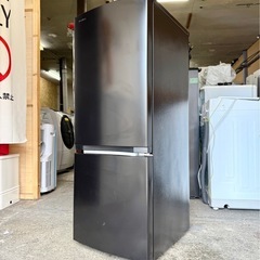 札幌市内配送可 【6ヵ月保証付き】22年製 東芝 TOSHIBA 153L 2ドア冷蔵庫 GR-T15BS-K 右開き