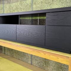 ブラック色でお部屋をカッコよく！テレビ台です！！