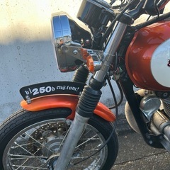 【値下げ】お洒落カスタム！Kawasaki：エストレヤ250［ESTRELLA］の画像