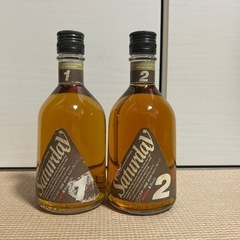 80年代ウイスキー　古酒　2本セット