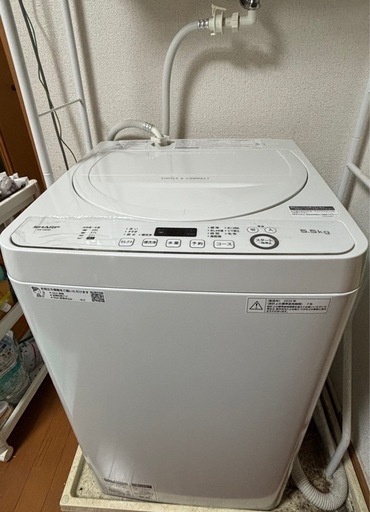 SHARP 洗濯機 5.5kg