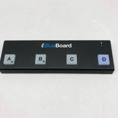 ss7064　IK Multimedia ワイヤレスMIDIペダルボード iRig BlueBoard 元箱付 電池駆動 Bluetooth MIDIペダル フットコントローラー ギター 音楽 Made in Italy MIDIペダルボード 中古の画像
