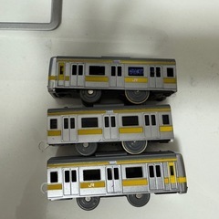 プラレール3台の画像