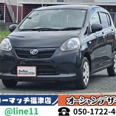 ダイハツ　ミライース　黒