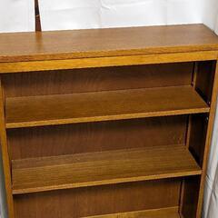 シェルフ ブックシェルフ  幅70cm  hommage book shelf 本棚 ラック 70 木製 天然木 北欧 棚 食器棚 収納棚 観葉植物 ディスプレイスリム コミックラック 薄型の画像