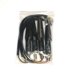 バイク ウインカー led 白色光*2 赤色光×2 