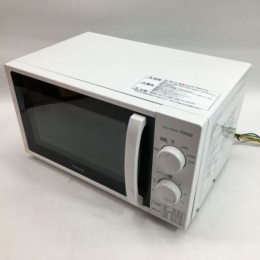 終 IRIS OHYAMA アイリスオーヤマ 50Hz専用 電子レンジ 家庭用 IMG-T177-5-W 2022年製 動作確認済 24i菊倉DO