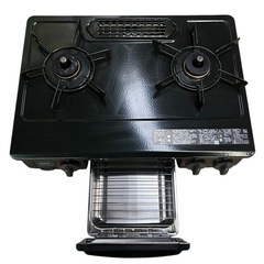 NO.2057 【2023年製】 リンナイ ２口ガスコンロ ガステーブル RT35NJH LPガス用 調理器具 キッチン家電 中古の画像