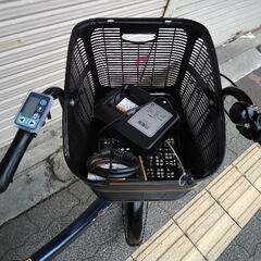 [YAMAHA]PAS KISS mini un(パス キス ミニアン)20吋 電動アシスト自転車 8.7Ahバッテリー+充電器(ネイビー)の画像