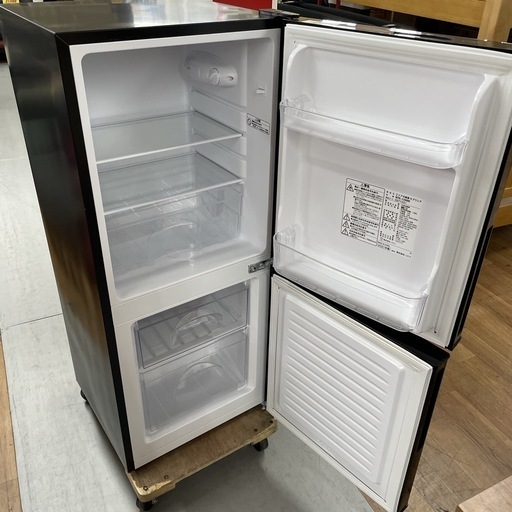 R384 ☀️ NITORI 2ドア冷蔵庫（106L 右開き）21年製 NTR-106 ⭐動作確認済 ⭐クリーニング済
