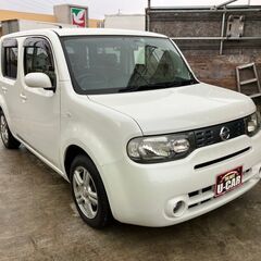 キューブ 4WD 7.1万キロ ナビ フルセグTV ETC 車検...