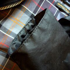【ブルゾン】バブアー ビューフォート Barbour Beaufort サイズ34　黒 【ほぼ未使用・イギリスで購入】の画像