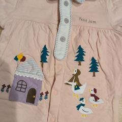 女の子　赤ちゃん　ベビー　ロンパースの画像