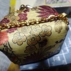 金更紗の小銭入れの画像