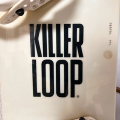 12/19(木)午前中まで値下げ☆ KILLER LOOP スノーボード☆プレゼント付きの画像