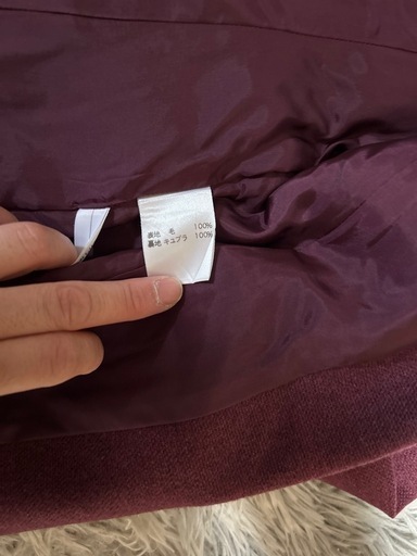 Lelian 赤紫色　スーツ　セット　9 M