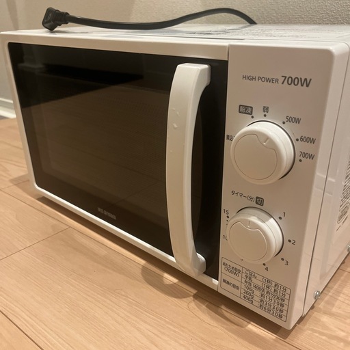 電子レンジ　白