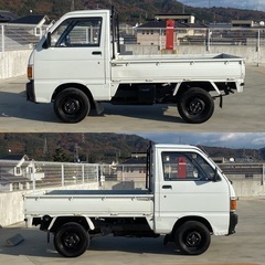 ⭐️コミコミ価格⭐️★希少★旧車★車検令和7年9月まで★パートタイム4WD★エアコン★S81P★DAIHATSU  ハイゼットトラック★の画像