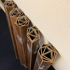 【無料】ウッドカーペット  フローリングカーペット　解体品【あげます】の画像