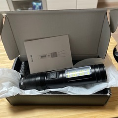 多機能懐中電灯　充電式ポケットライトの画像