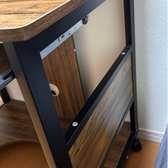 DEWEL パソコンデスク 80cmの画像