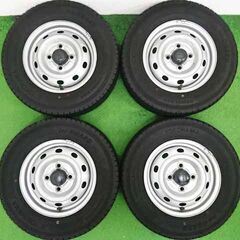 23年 深溝 ヨコハマ 冬タイヤ 145/80R12 (145R...