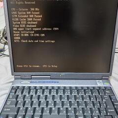 【レア物】NEC Windows98 LaVie NX LW30H/6 ノートパソコンの画像