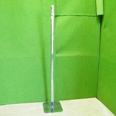 業務用 クロームメッキのショーイングポール 片面タイプ■ポールハ...