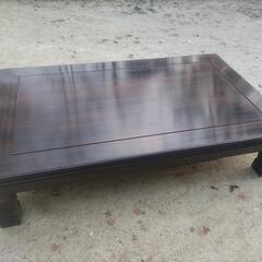 黒檀テーブルの画像