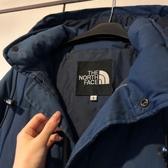 THE NORTH FACE ザノースフェイス　ダウンコート　ヴィンテージ　青の画像