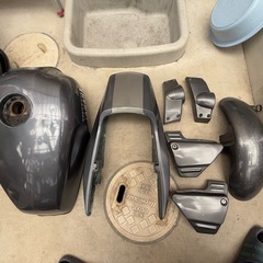 xjr400フル純正外装 塗装ベース！