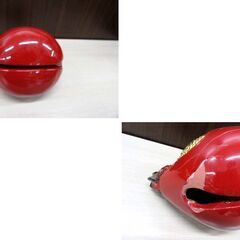 木魚 漆塗り 仏具 座布団・木魚バチ付き 中古 杢魚 もくぎょ 苫小牧西店の画像