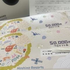 ‼️最終値下げ‼️星野リゾート10万円分宿泊券 