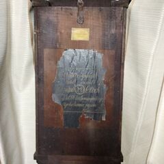 大正ロマン！取引予定者様決まりました！（戦前）TRADE（Ｍ）MARK！掛時計、柱時計、振り子時計、ボンボン時計の画像