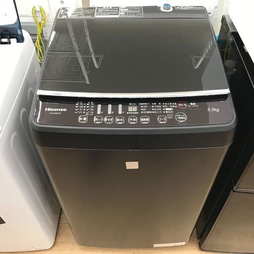 ★ジモティ割あり★ Hisense 洗濯機 5.5kg 年式2020 動作確認／クリーニング済み KJ7295