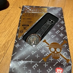 ONE PIECE ワンピース　レザーウォッチ