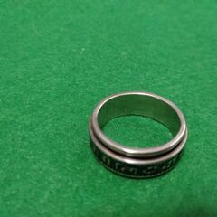 新品未使用品・チタン製の回転リングの画像
