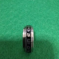 新品未使用品・チタン製の回転リングの画像