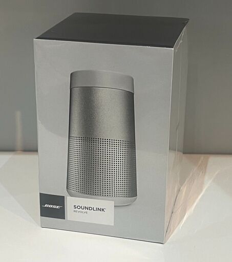 ★ 新品未使用 BOSE ボーズ SOUND LINK REVOLVE スピーカー サウンドリンク スピーカー リボルブ グレイ