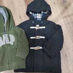 80サイズ 90サイズ コート　パーカー　セットの画像