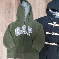 80サイズ 90サイズ コート　パーカー　セットの画像