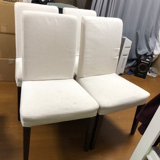 IKEA ダイニングチェア　椅子　4脚 引取り限定