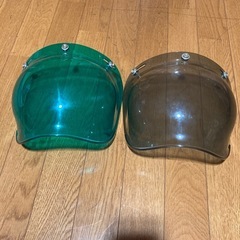 ジェットヘルメット　シールド