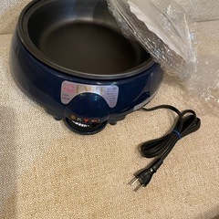 【決まりました】★未使用★着脱式★電気グリルパン★1〜 2人用★